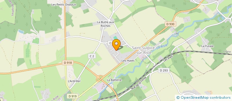 localisation de l'entreprise MADAME ELODIE BARTHELEMY à SAINT-SULPICE-SUR-RISLE