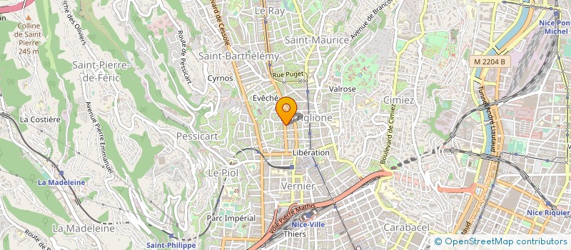 localisation de l'entreprise MADAME ELODIE BARTOLOTTA à NICE