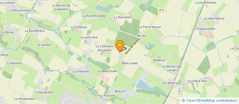 localisation de l'entreprise MADAME ELODIE BASTARD  LIGNE