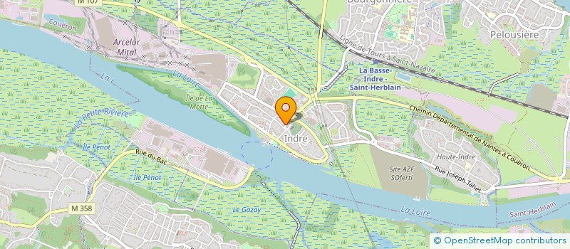 localisation de l'entreprise MADAME ELODIE BATTIN  INDRE