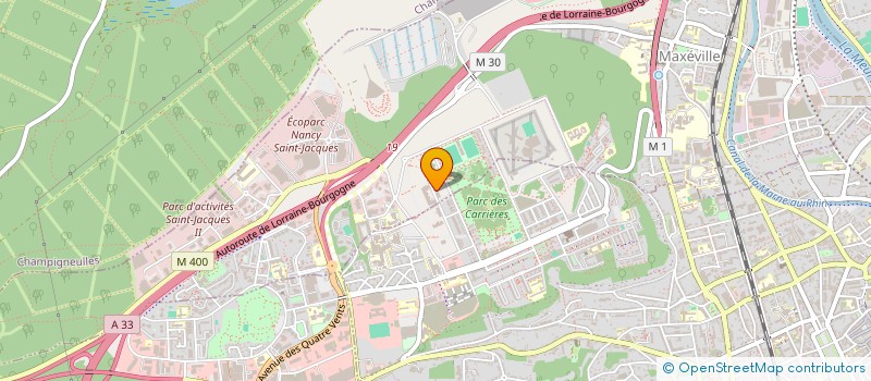 localisation de l'entreprise MADAME ELODIE BAYLE  MAXEVILLE