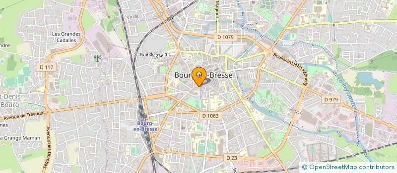 localisation de l'entreprise MADAME ELODIE BEAUDET à BOURG-EN-BRESSE