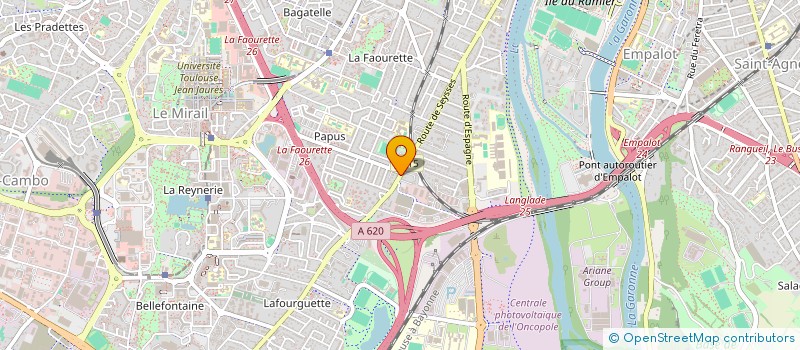 localisation de l'entreprise MADAME ELODIE BECK à TOULOUSE
