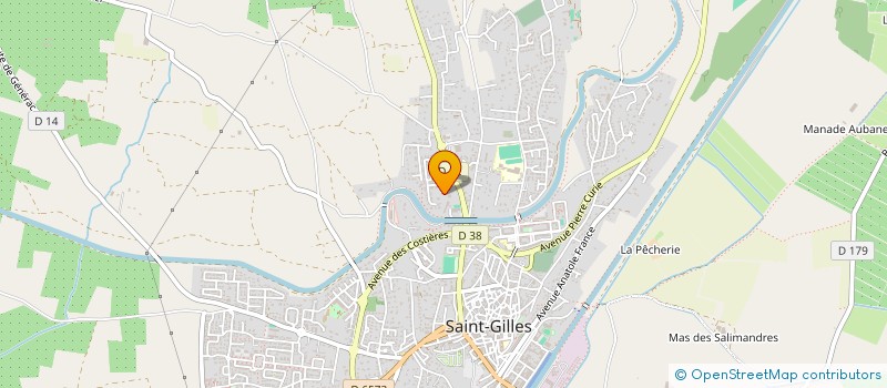 localisation de l'entreprise MADAME ELODIE BEDMAR  SAINT-GILLES