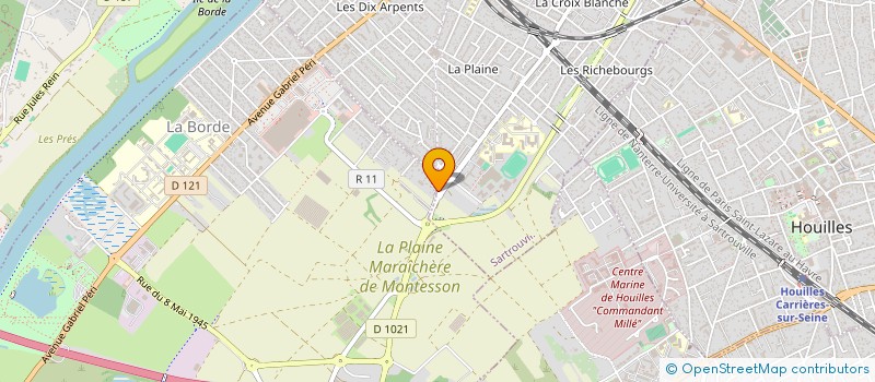 localisation de l'entreprise MADAME ELODIE BEHURET  SARTROUVILLE