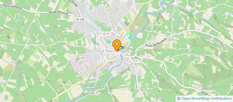 localisation de l'entreprise MADAME ELODIE BELLAVIA  LA TOUR-D'AIGUES