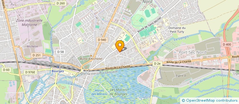 localisation de l'entreprise MADAME ELODIE BELLOIR à BOURGES