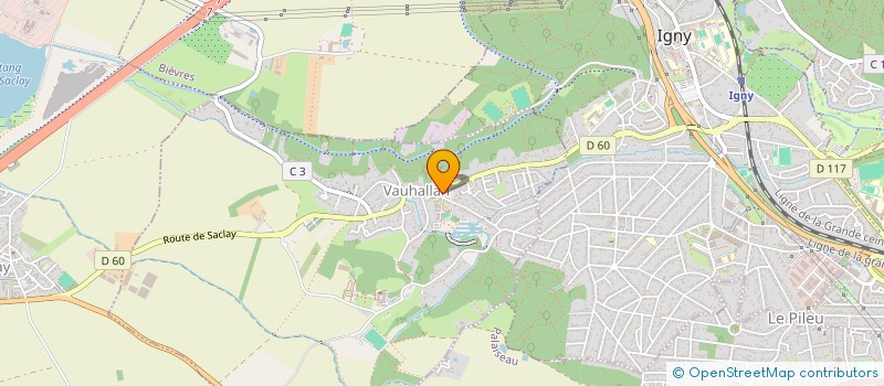 localisation de l'entreprise MADAME ELODIE BENHAMAMOUCH  VAUHALLAN