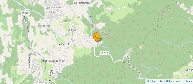 localisation de l'entreprise MADAME ELODIE BERGER  LA MULATIERE