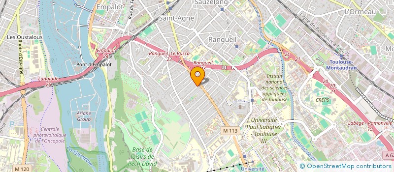 localisation de l'entreprise MADAME ELODIE BERMUDE à TOULOUSE