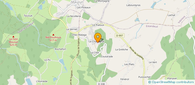 localisation de l'entreprise MADAME ELODIE BERNARD  ESTANDEUIL