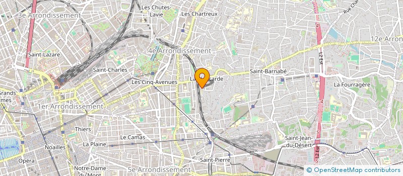 localisation de l'entreprise MADAME ELODIE BERNARD à MARSEILLE