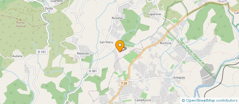 localisation de l'entreprise MADAME ELODIE BERRIA  SARROLA-CARCOPINO