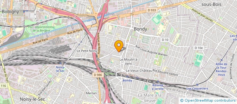 localisation de l'entreprise MADAME ELODIE BETARD  SAINT-DENIS