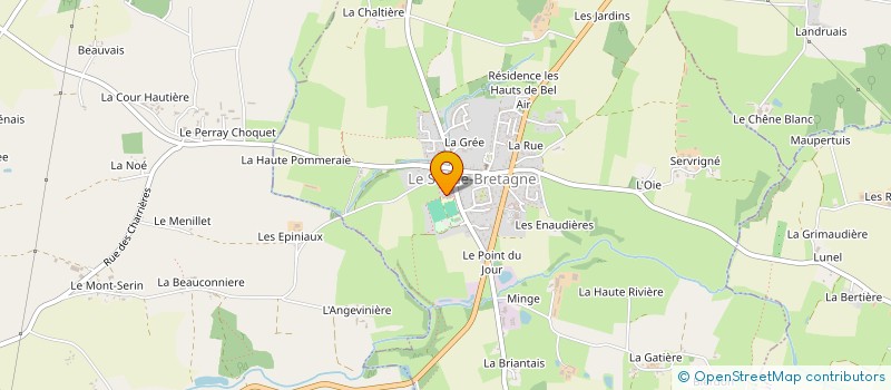 localisation de l'entreprise MADAME ELODIE BEUDIN  LE SEL-DE-BRETAGNE