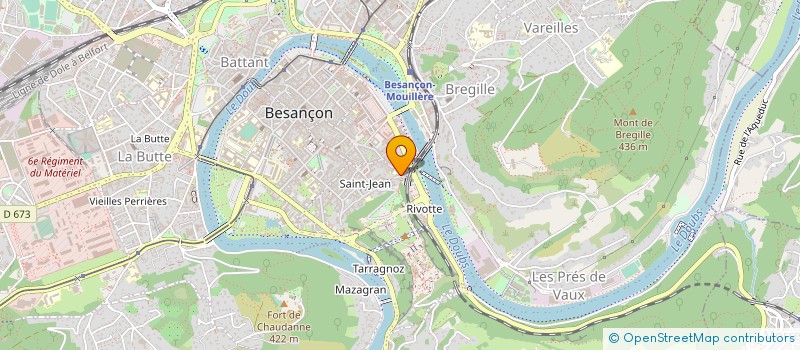 localisation de l'entreprise MADAME ELODIE BIAGIOLI à BESANCON