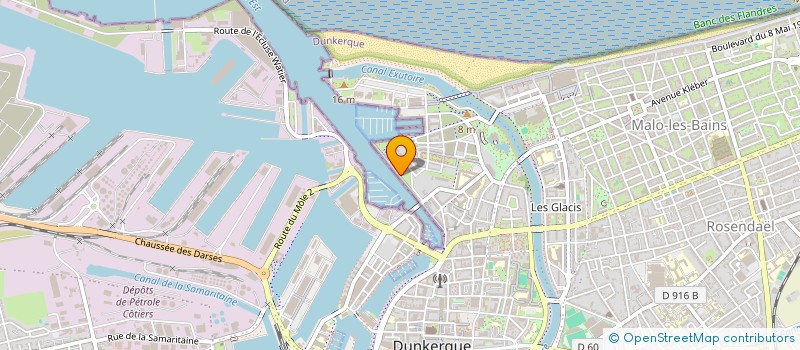 localisation de l'entreprise MADAME ELODIE BIENVENU à DUNKERQUE