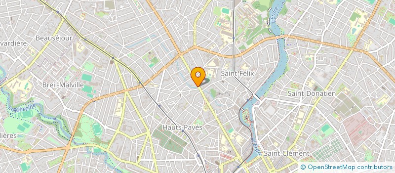 localisation de l'entreprise MADAME ELODIE BIRON  NANTES