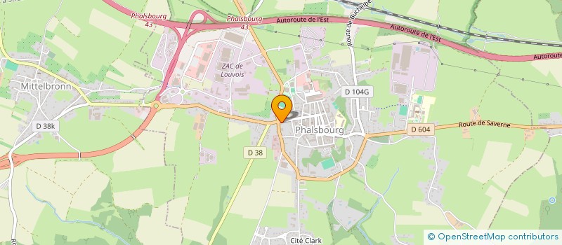 localisation de l'entreprise MADAME ELODIE BLANCHET  HULTEHOUSE