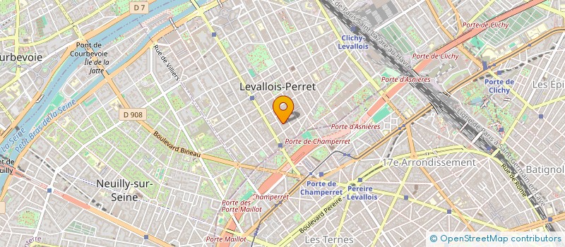 localisation de l'entreprise MADAME ELODIE BLOCH à LEVALLOIS-PERRET