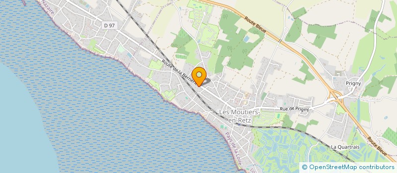 localisation de l'entreprise MADAME ELODIE BLOUQUIT  LES MOUTIERS-EN-RETZ