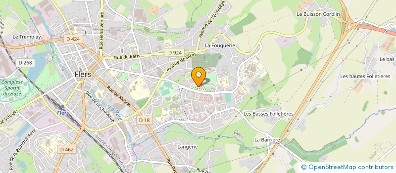 localisation de l'entreprise MADAME ELODIE BOISGONTIER à FLERS