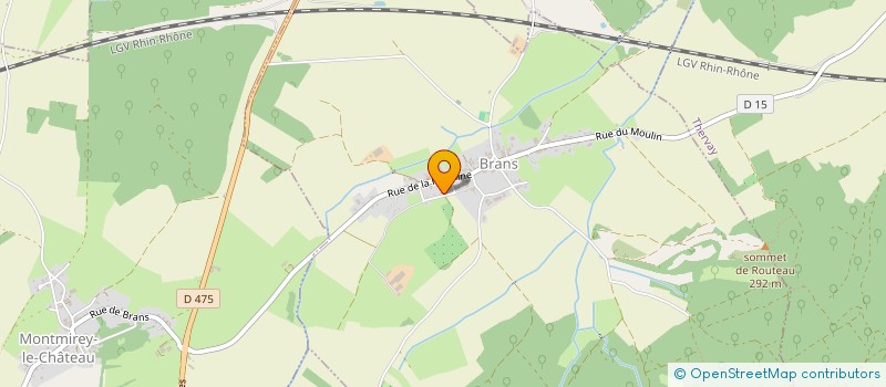 localisation de l'entreprise MADAME ELODIE BOLE-RICHARD  BRANS