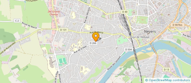 localisation de l'entreprise MADAME ELODIE BONAL  NEVERS