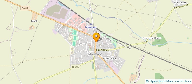 localisation de l'entreprise MADAME ELODIE BONNY  MORMANT