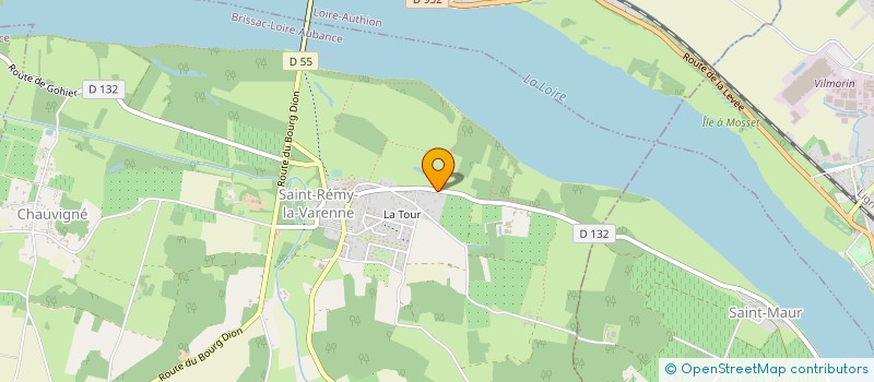localisation de l'entreprise MADAME ELODIE BONTEMPS à BRISSAC LOIRE AUBANCE