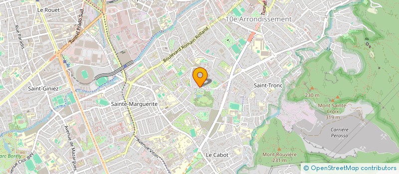 localisation de l'entreprise MADAME ELODIE BORGHINO à MARSEILLE