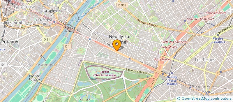 localisation de l'entreprise MADAME ELODIE BOSSELER à NEUILLY-SUR-SEINE