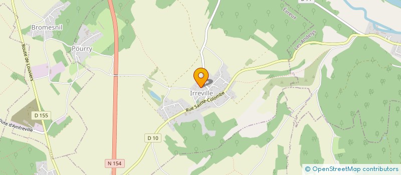 localisation de l'entreprise MADAME ELODIE BOTIA MARTINEZ  IRREVILLE