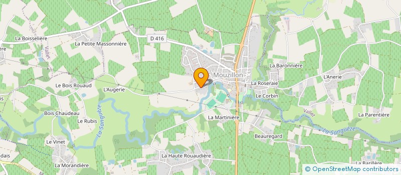 localisation de l'entreprise MADAME ELODIE BOUBET  MOUZILLON