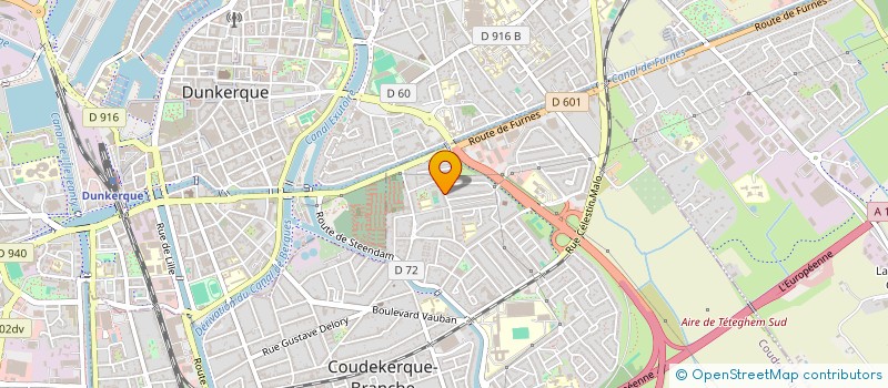 localisation de l'entreprise MADAME ELODIE BOUTTE  COUDEKERQUE-BRANCHE