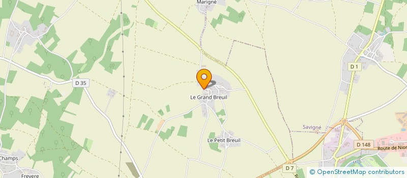 localisation de l'entreprise MADAME ELODIE BOUTY  VAL-DE-COMPORTE