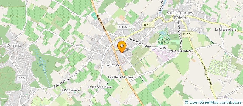 localisation de l'entreprise MADAME ELODIE BOYER à SAINT-GEORGES-D'OLERON