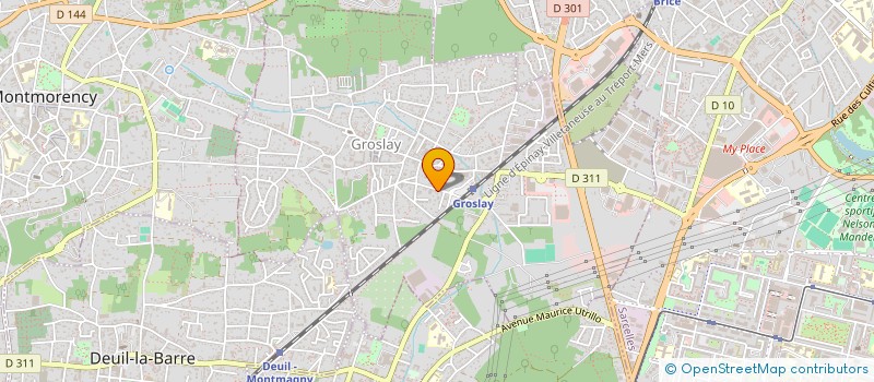 localisation de l'entreprise MADAME ELODIE BOYER CHAMMARD  GROSLAY