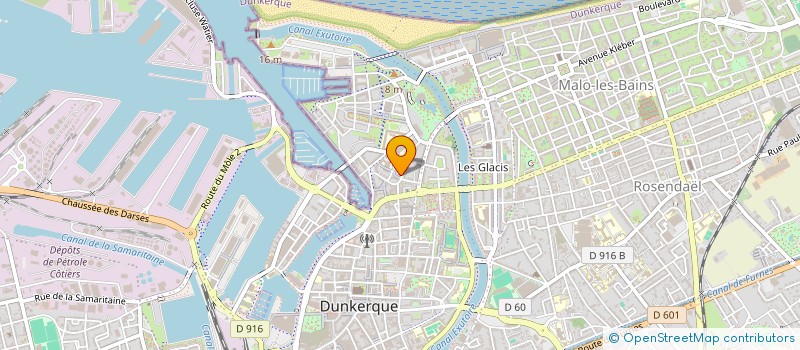 localisation de l'entreprise MADAME ELODIE BRAND à DUNKERQUE