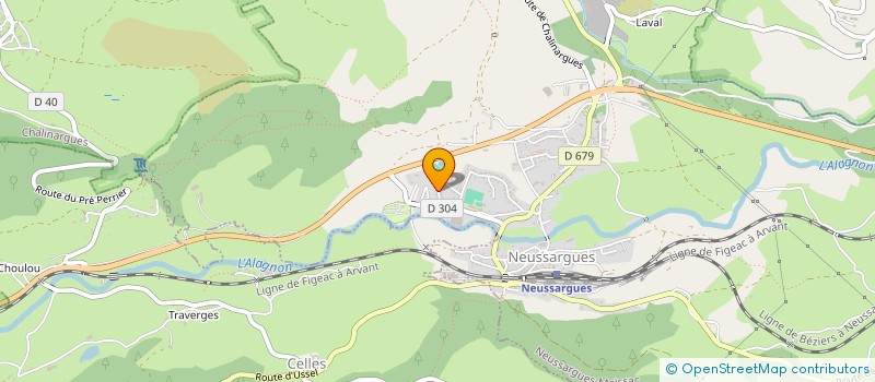 localisation de l'entreprise MADAME ELODIE BRANDON à NEUSSARGUES EN PINATELLE