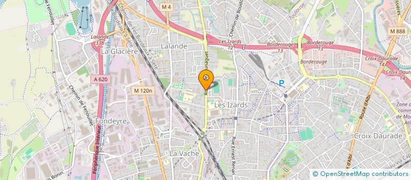 localisation de l'entreprise MADAME ELODIE BRANSOLLE à TOULOUSE