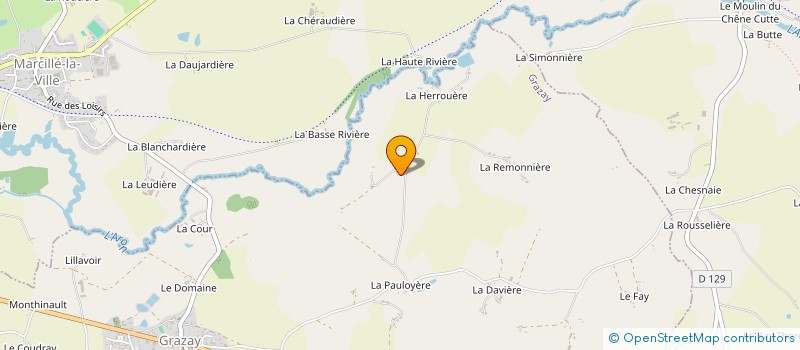 localisation de l'entreprise MADAME ELODIE BRARD à GRAZAY