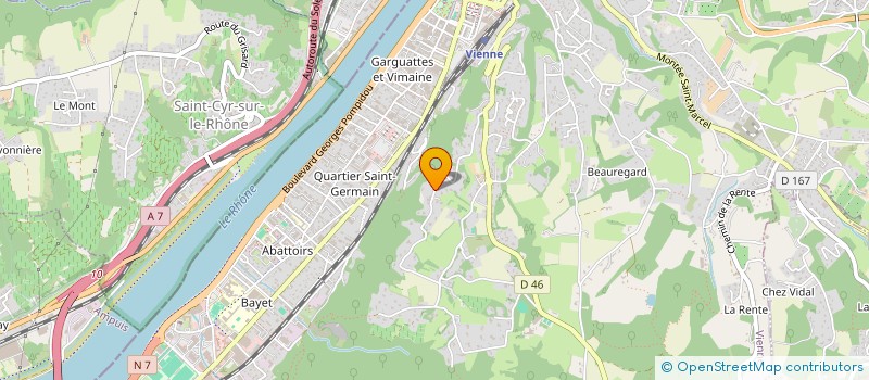 localisation de l'entreprise MADAME ELODIE BRAVOS  VIENNE