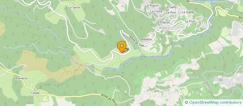 localisation de l'entreprise MADAME ELODIE BREHERET  SAINT-ANDRE-LACHAMP