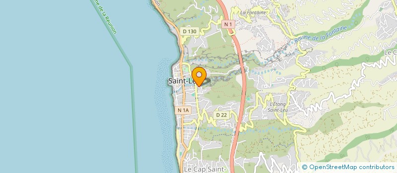 localisation de l'entreprise MADAME ELODIE BRENON  SAINT-LEU