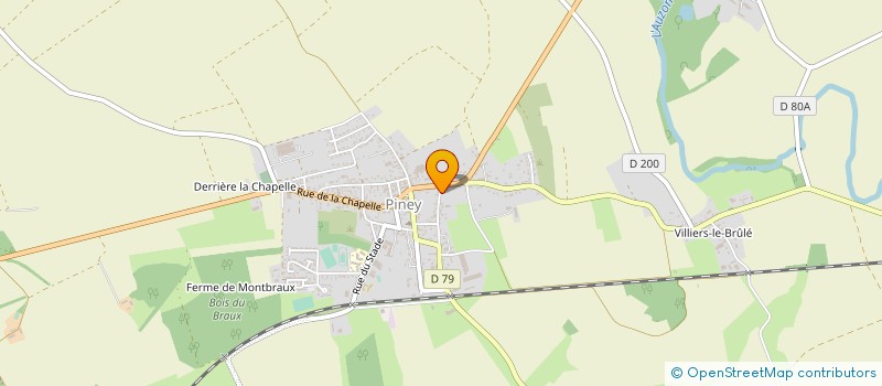 localisation de l'entreprise MADAME ELODIE BRESCHET  PINEY