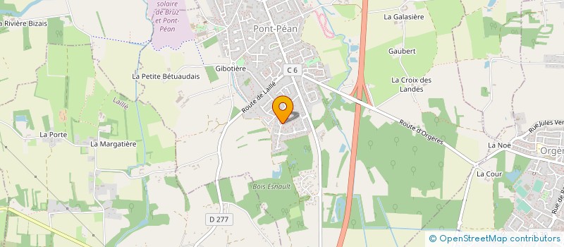 localisation de l'entreprise MADAME ELODIE BRETEL  PONT-PEAN