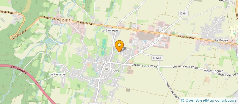 localisation de l'entreprise MADAME ELODIE BRIANTI-GAYE  IBOS