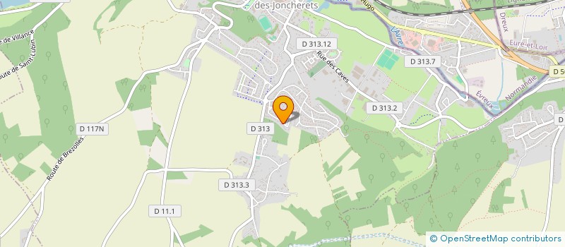 localisation de l'entreprise MADAME ELODIE BRIE à SAINT-LUBIN-DES-JONCHERETS