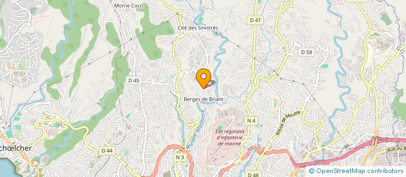 localisation de l'entreprise MADAME ELODIE BRINTON  FORT-DE-FRANCE